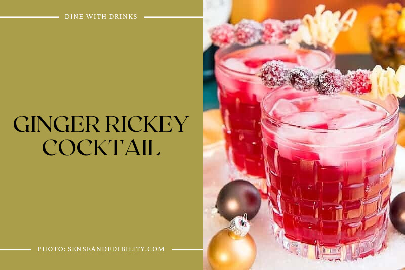 Ginger Rickey Cocktail