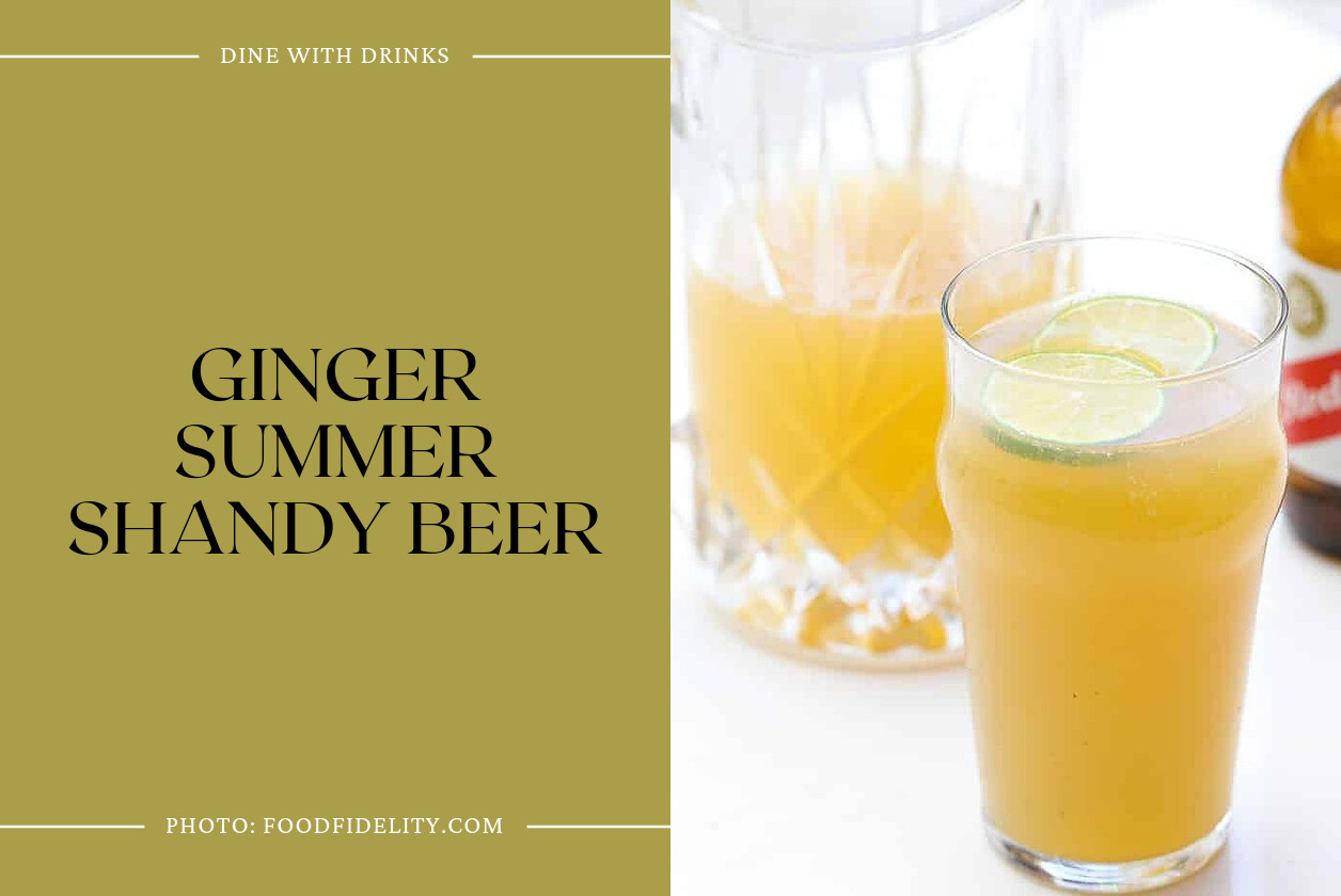 Ginger Summer Shandy Beer