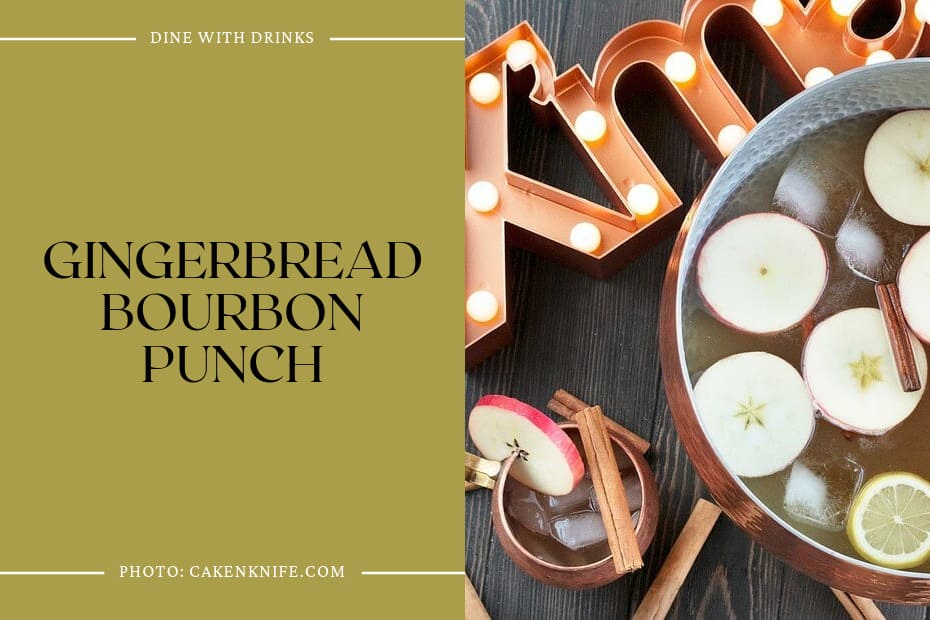 Gingerbread Bourbon Punch