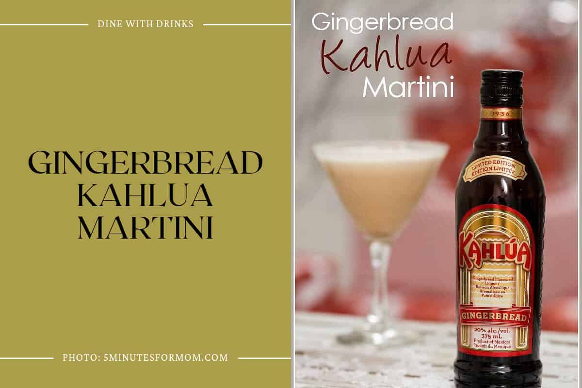 Gingerbread Kahlua Martini