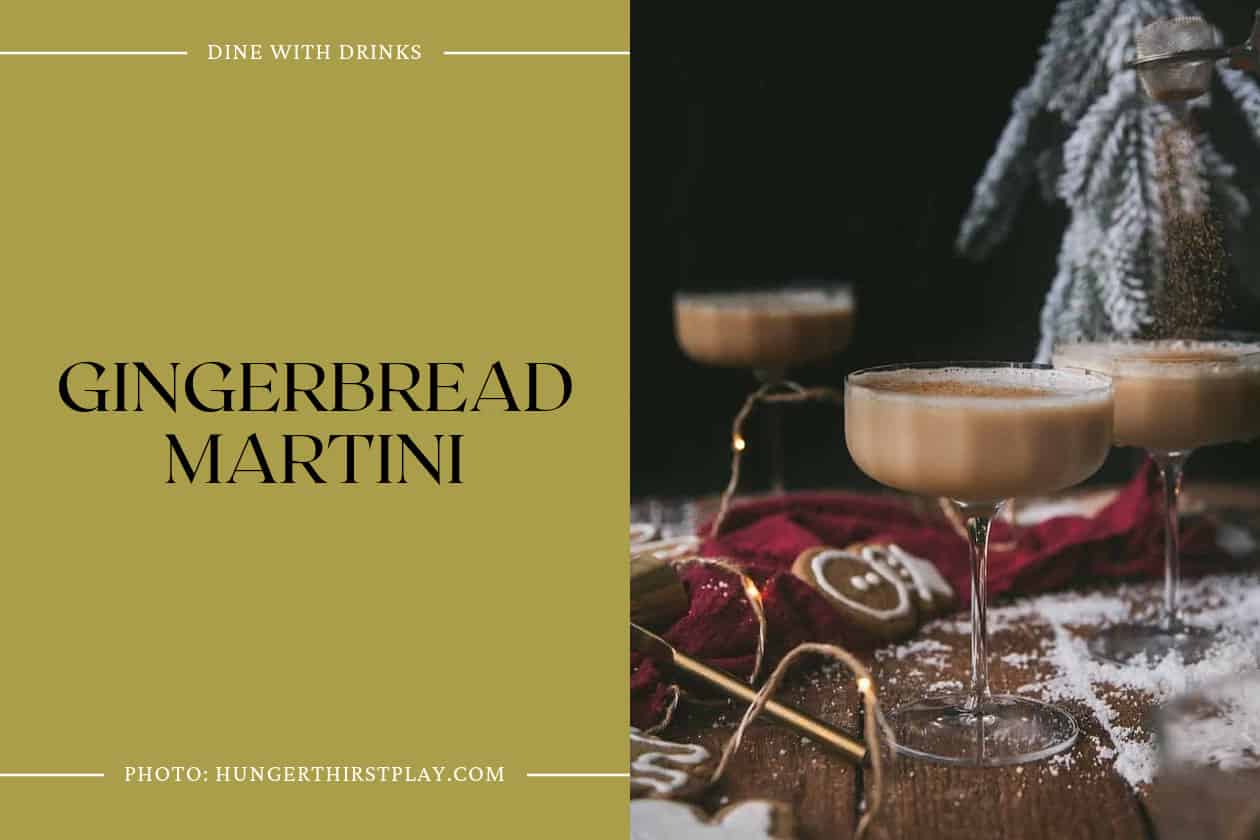 Gingerbread Martini