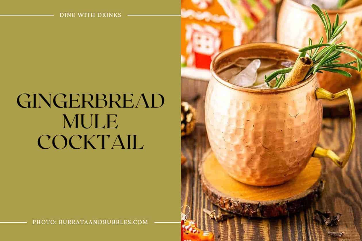 Gingerbread Mule Cocktail