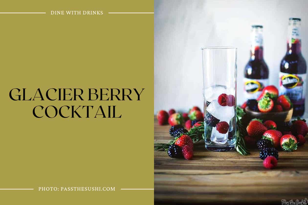 Glacier Berry Cocktail