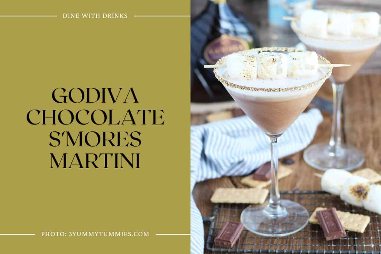 Godiva Chocolate S'mores Martini