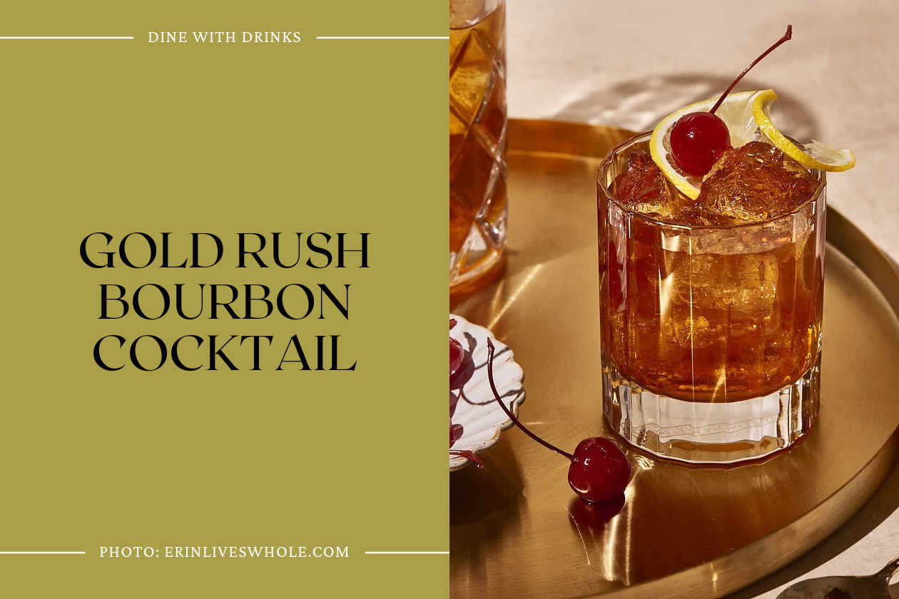 Gold Rush Bourbon Cocktail