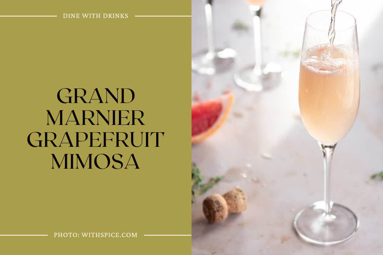 Grand Marnier Grapefruit Mimosa