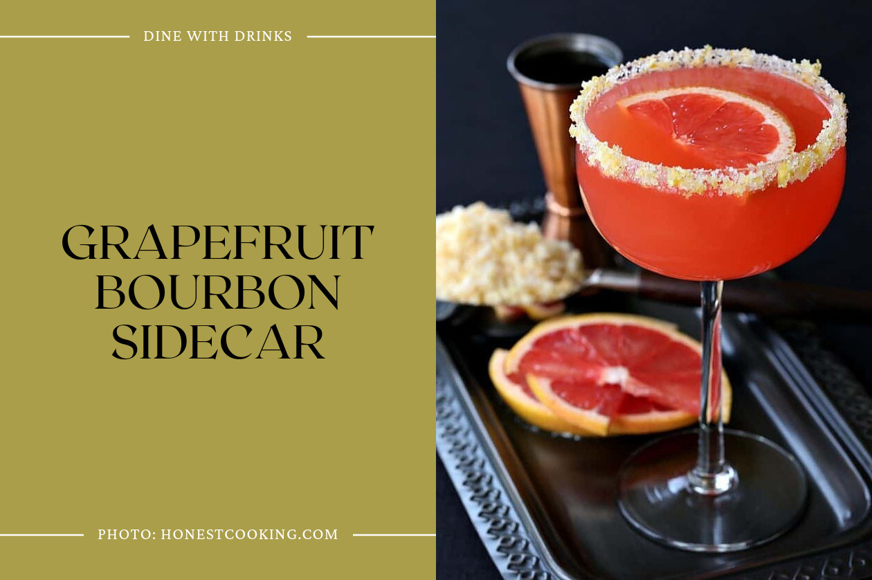 Grapefruit Bourbon Sidecar