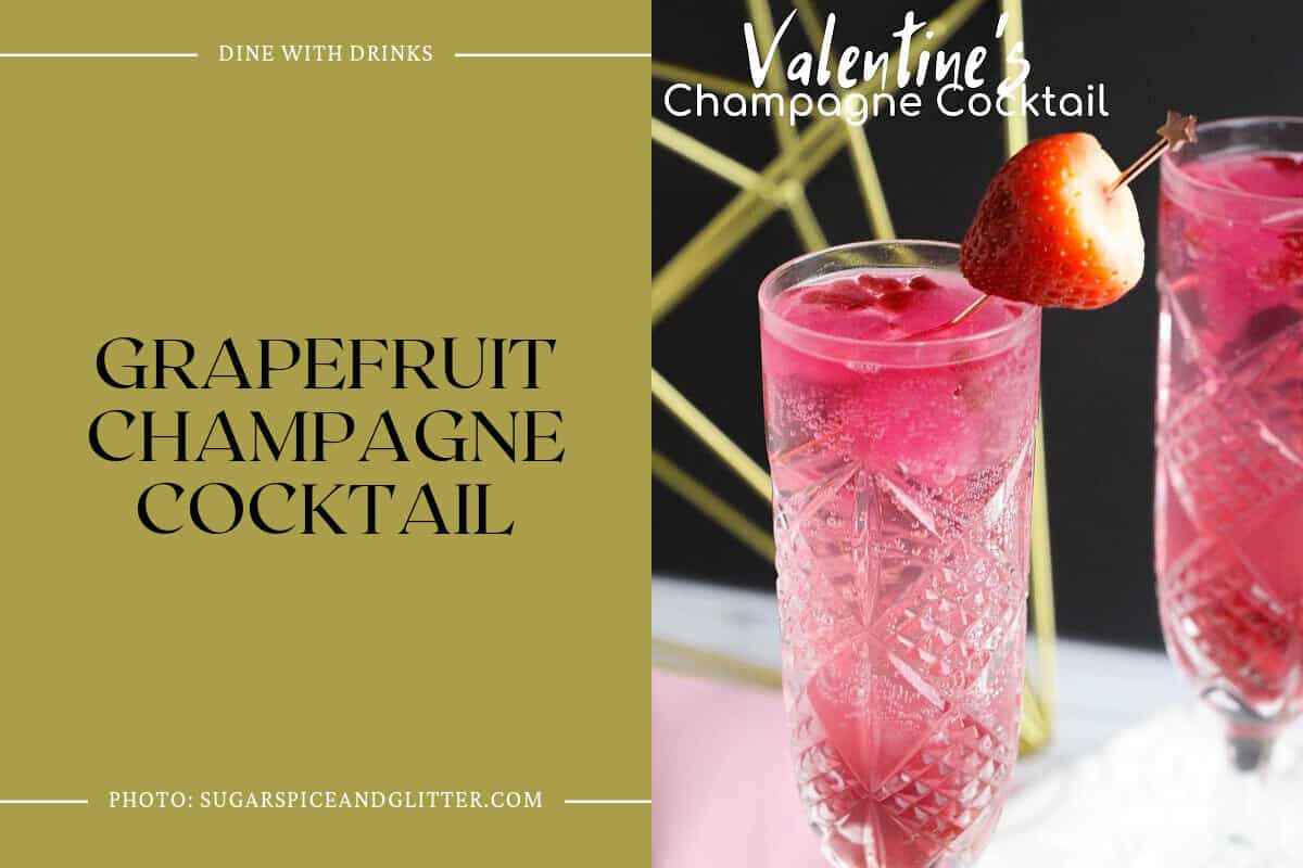 Grapefruit Champagne Cocktail