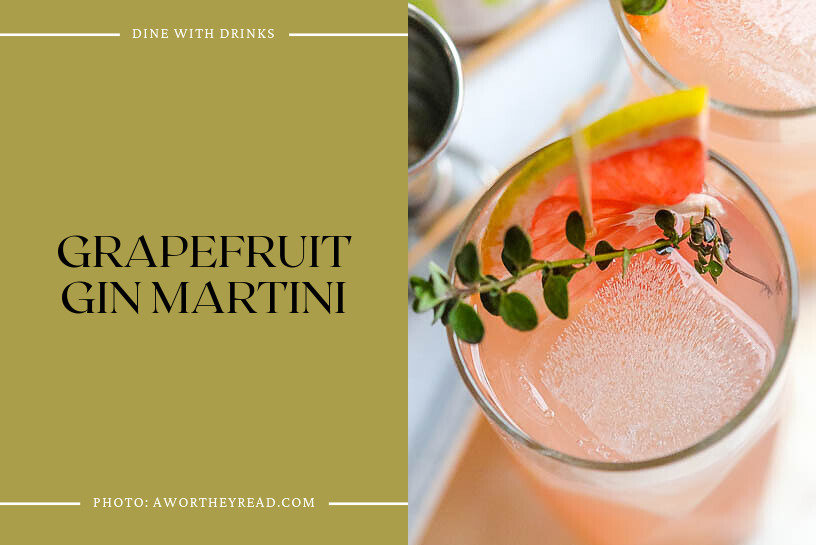 Grapefruit Gin Martini