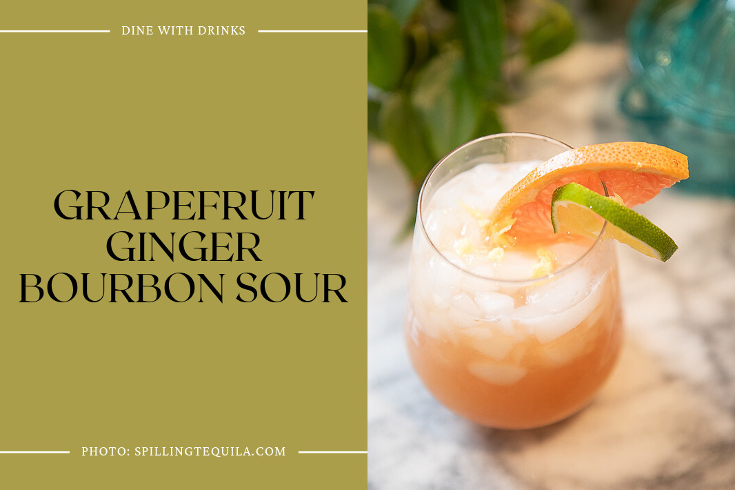 Grapefruit Ginger Bourbon Sour