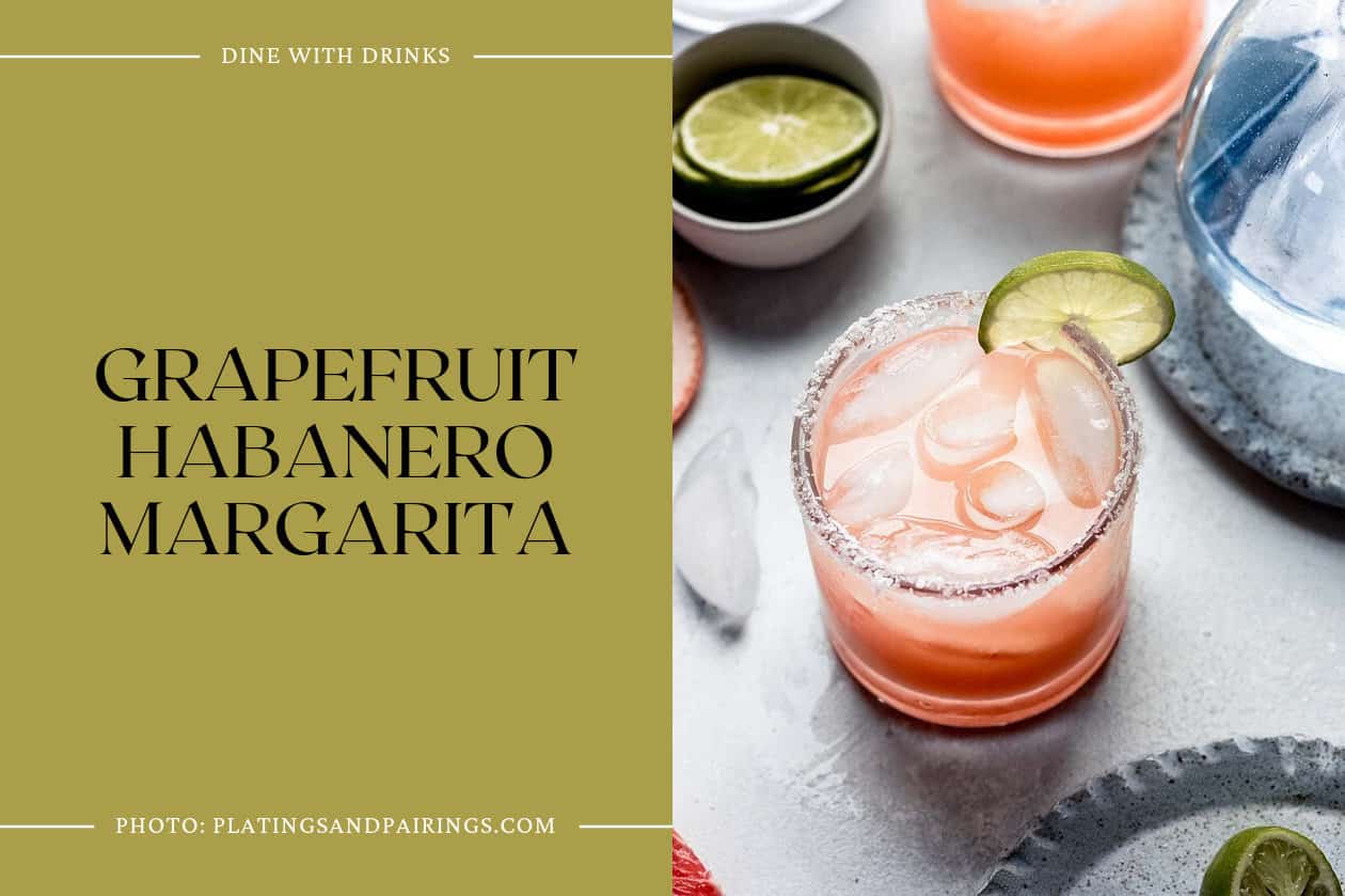 Grapefruit Habanero Margarita