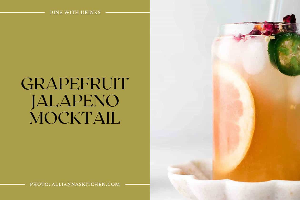 Grapefruit Jalapeno Mocktail