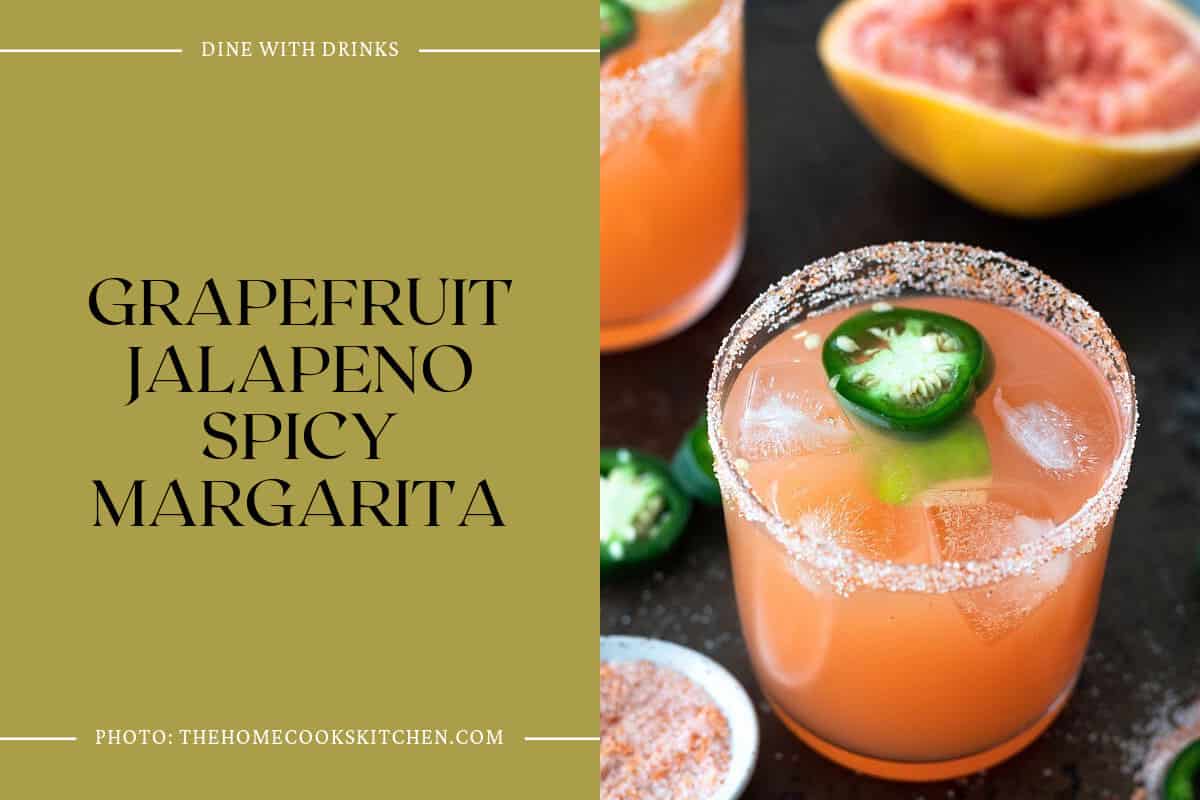 Grapefruit Jalapeno Spicy Margarita
