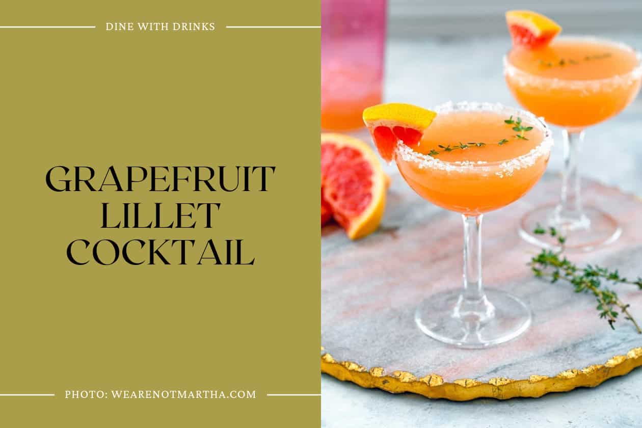 Grapefruit Lillet Cocktail
