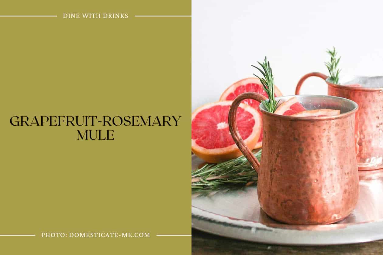 Grapefruit-Rosemary Mule