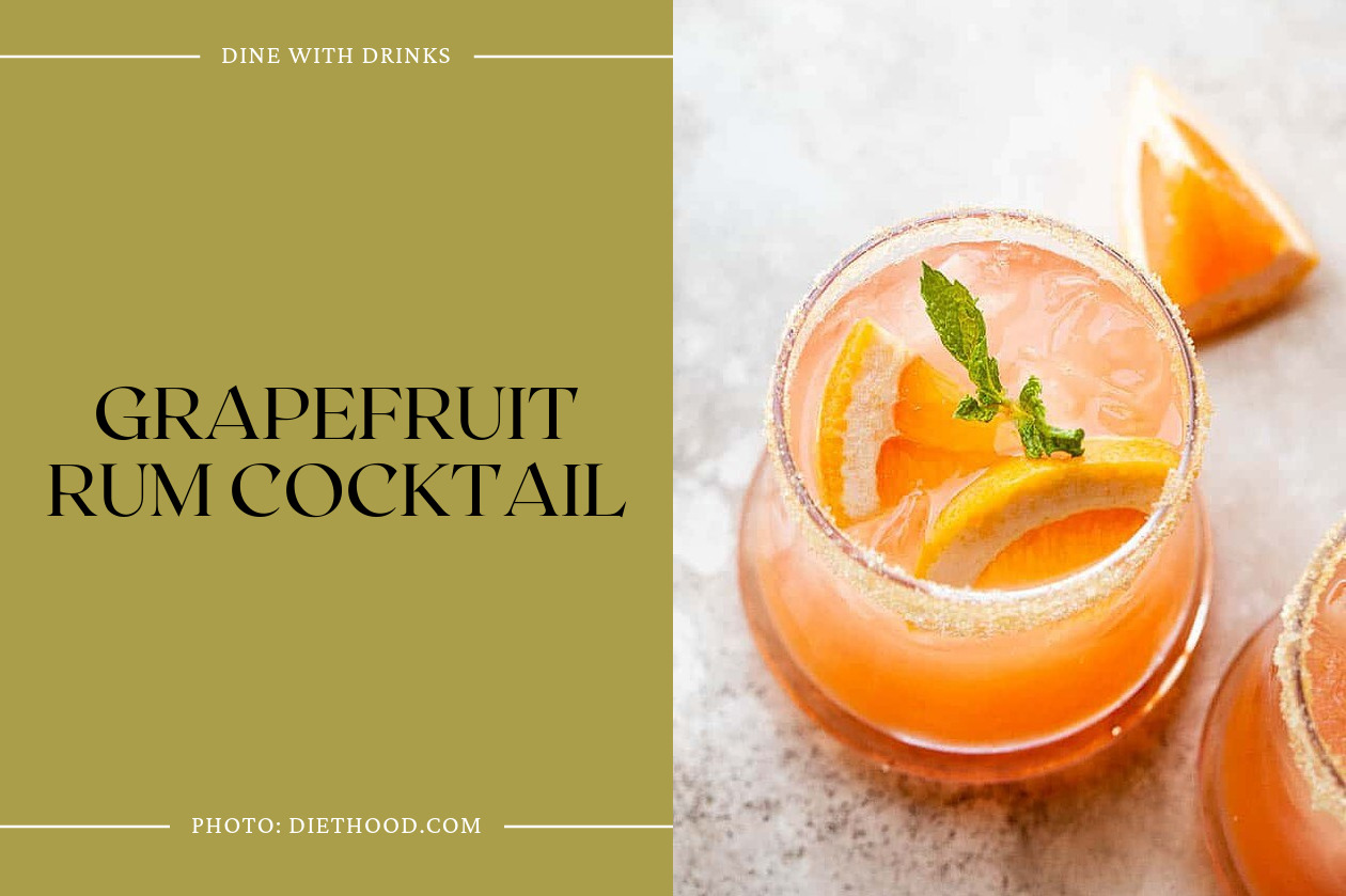 Grapefruit Rum Cocktail