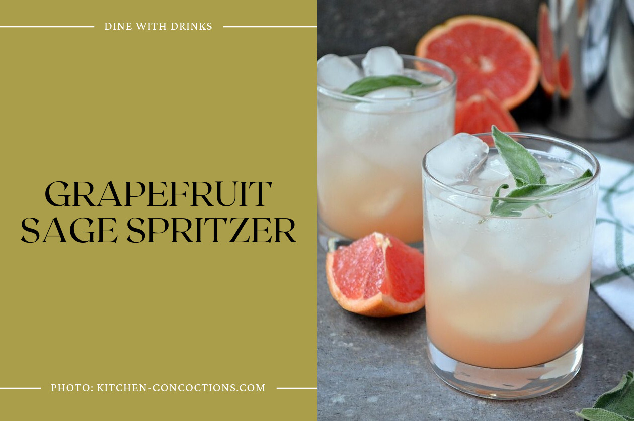 Grapefruit Sage Spritzer