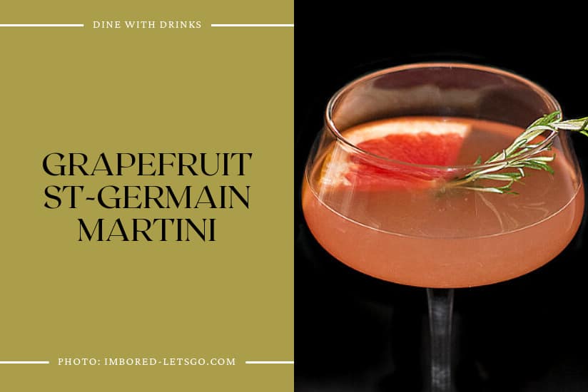 Grapefruit St-Germain Martini