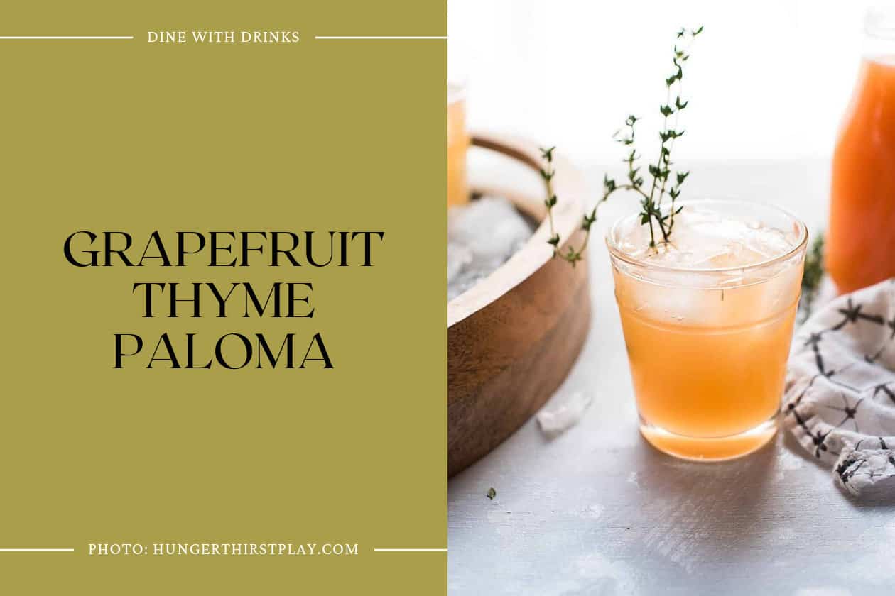 Grapefruit Thyme Paloma