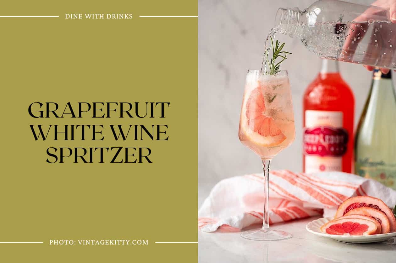 Grapefruit White Wine Spritzer
