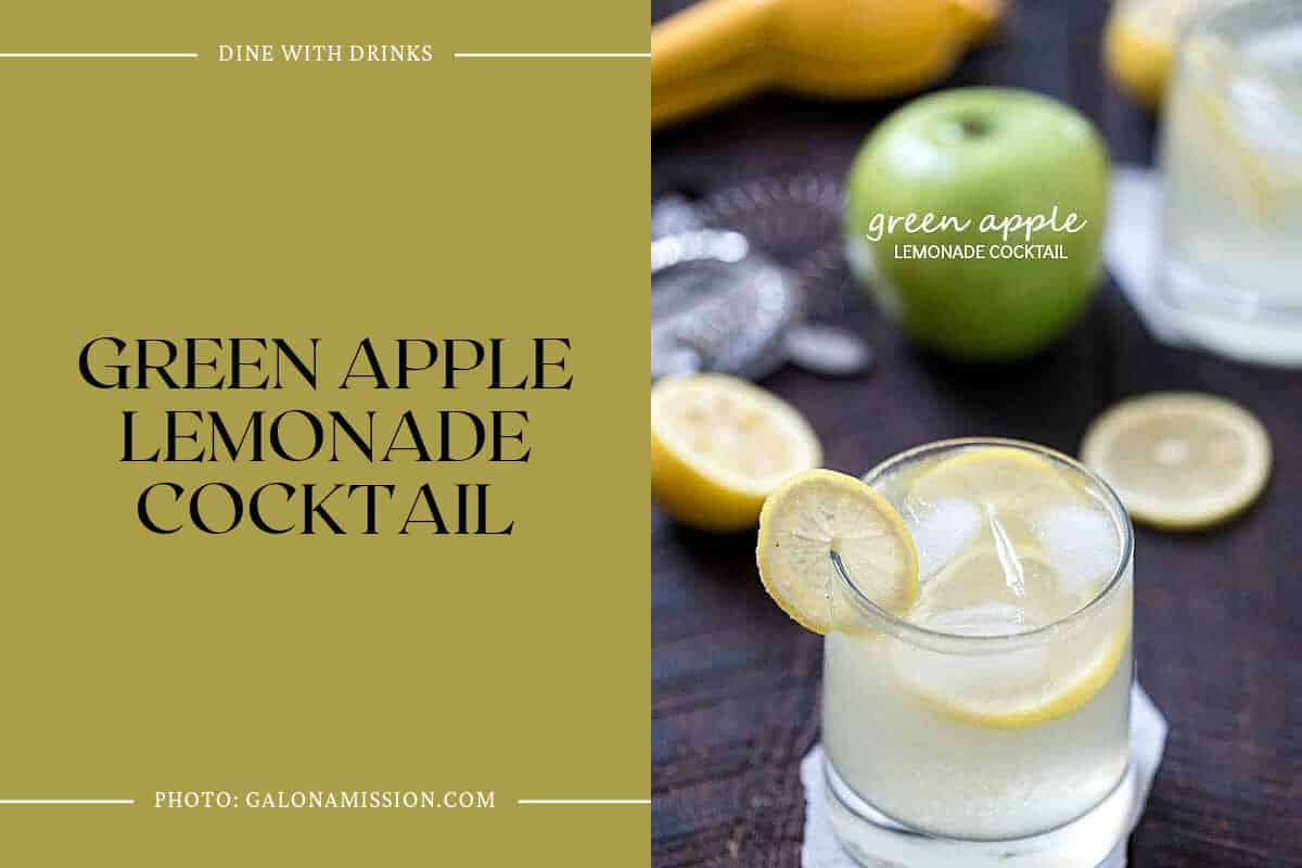 Green Apple Lemonade Cocktail