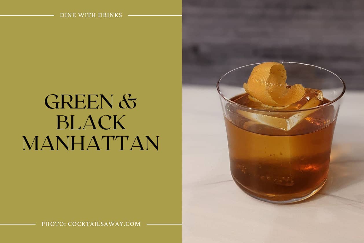 Green & Black Manhattan