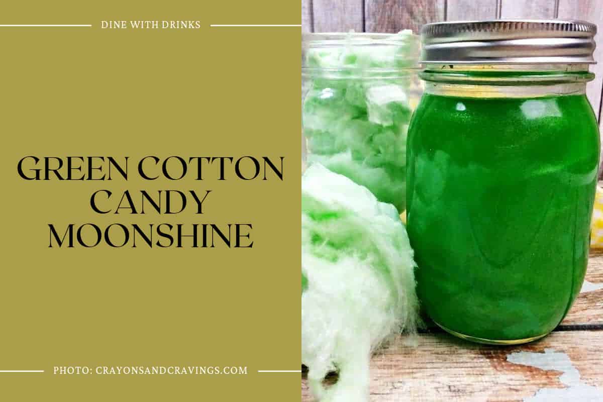 Green Cotton Candy Moonshine