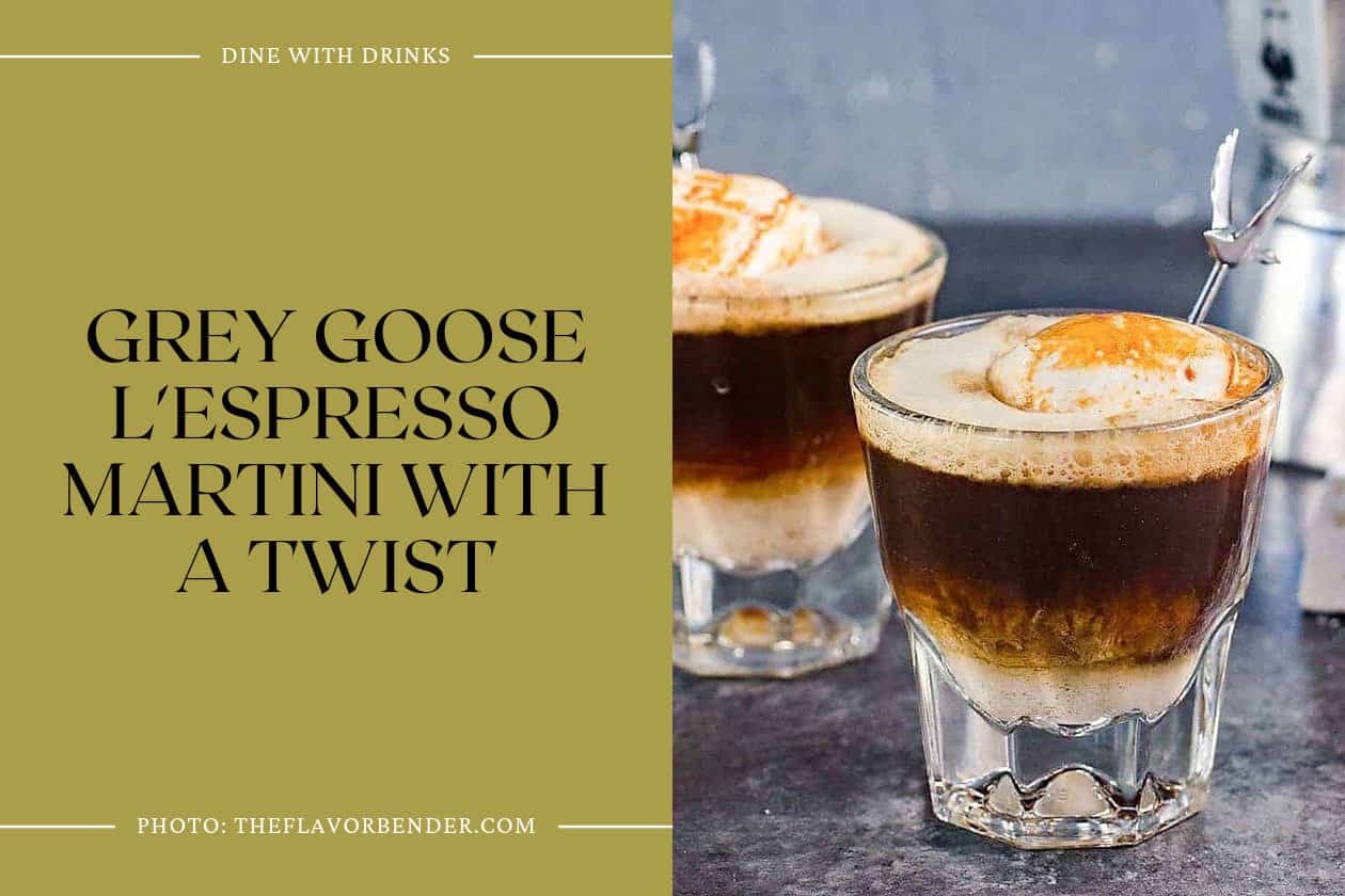 Grey Goose L'espresso Martini With A Twist