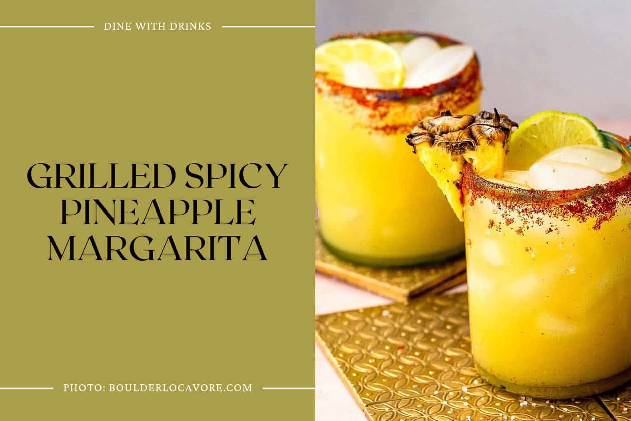 Grilled Spicy Pineapple Margarita