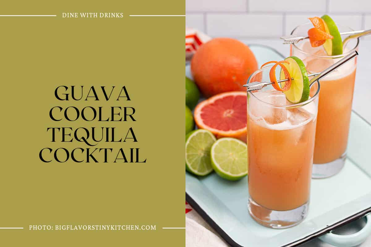 Guava Cooler Tequila Cocktail