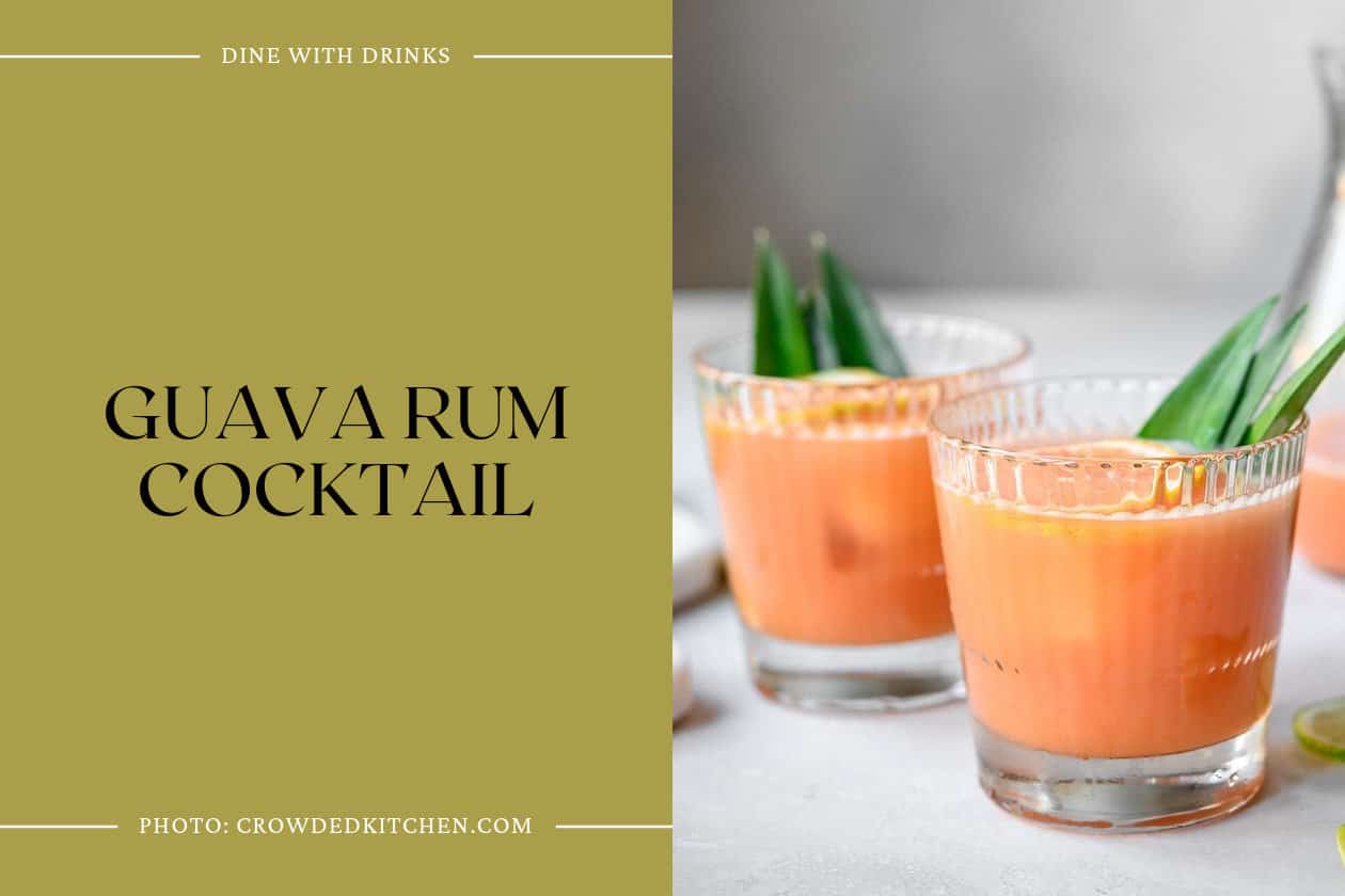 Guava Rum Cocktail
