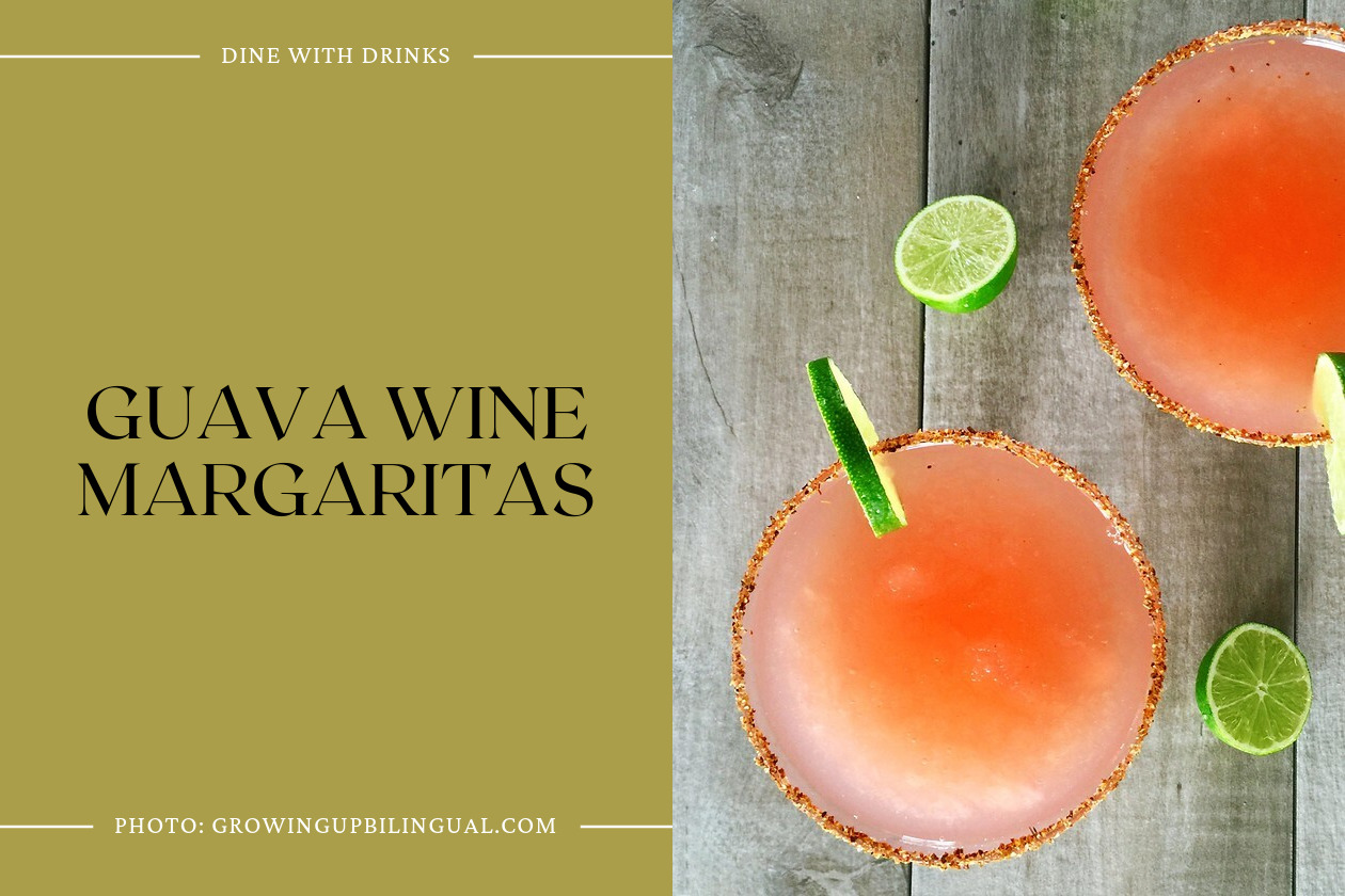 Guava Wine Margaritas