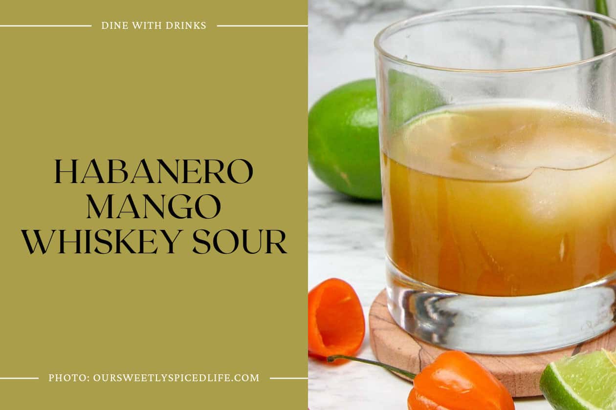 Habanero Mango Whiskey Sour