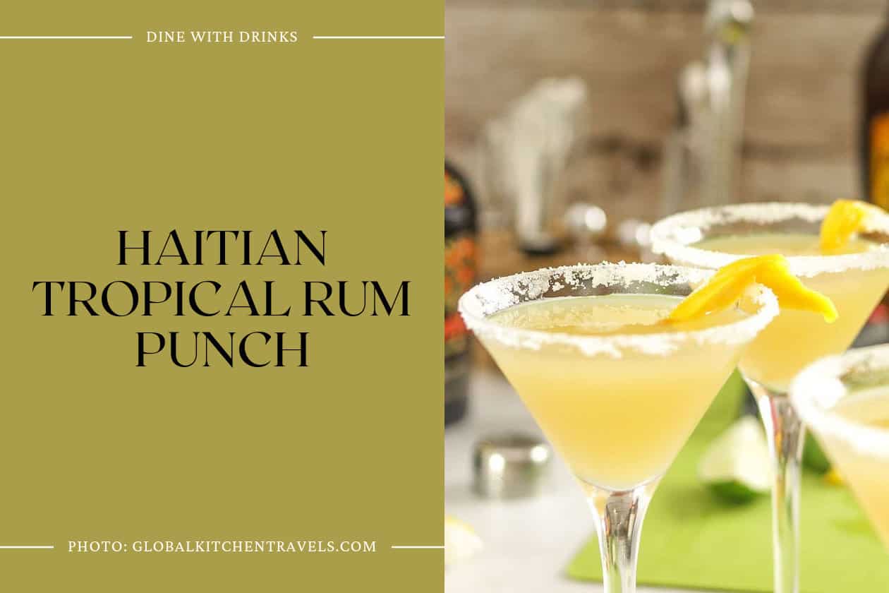 Haitian Tropical Rum Punch