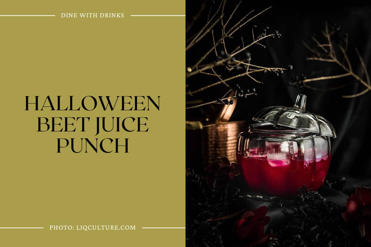 Halloween Beet Juice Punch