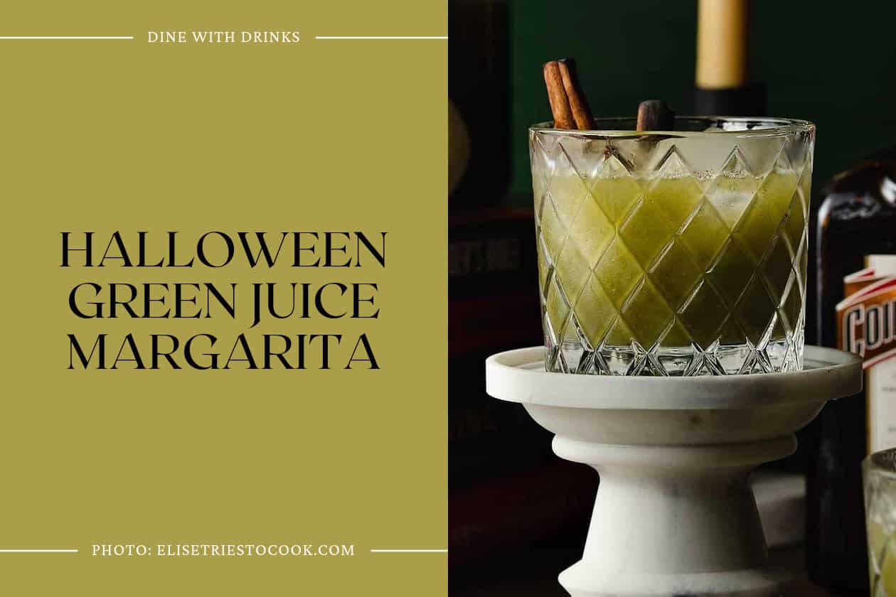 Halloween Green Juice Margarita