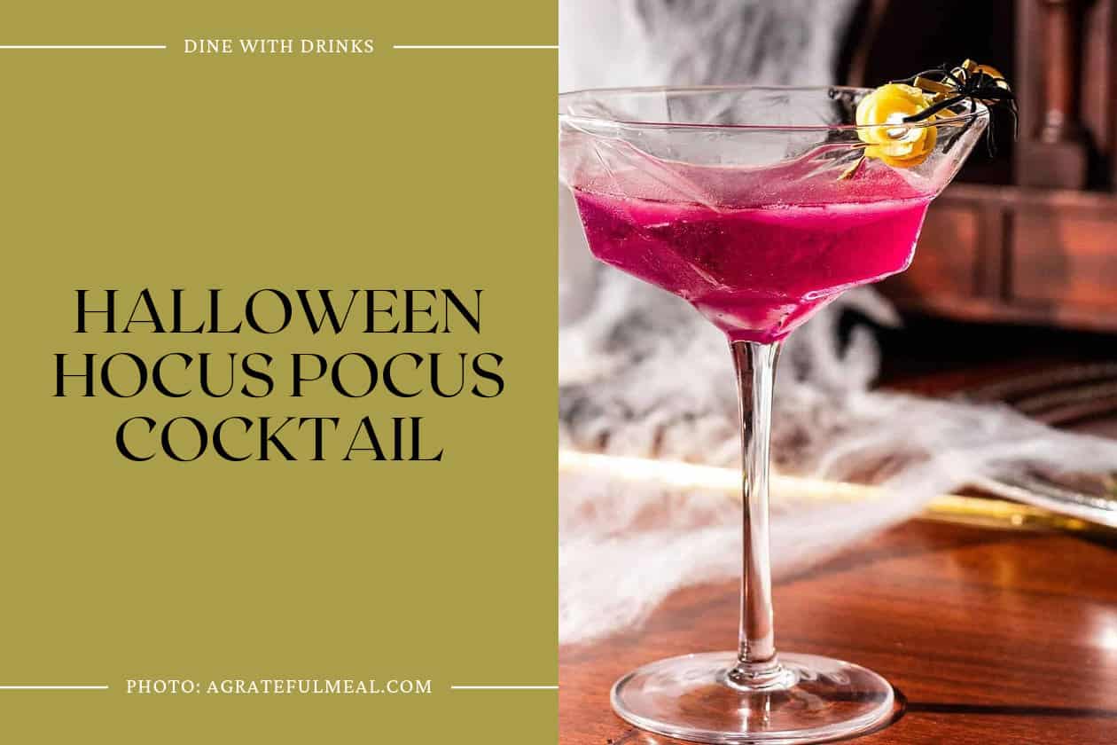 Halloween Hocus Pocus Cocktail