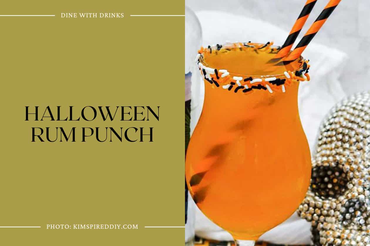 Halloween Rum Punch