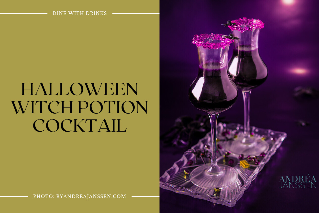 Halloween Witch Potion Cocktail