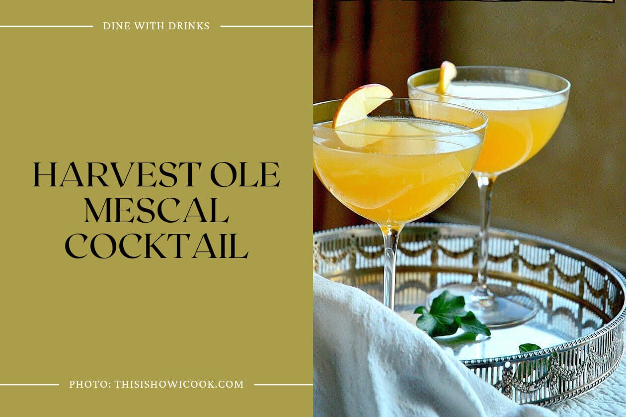 Harvest Ole Mescal Cocktail