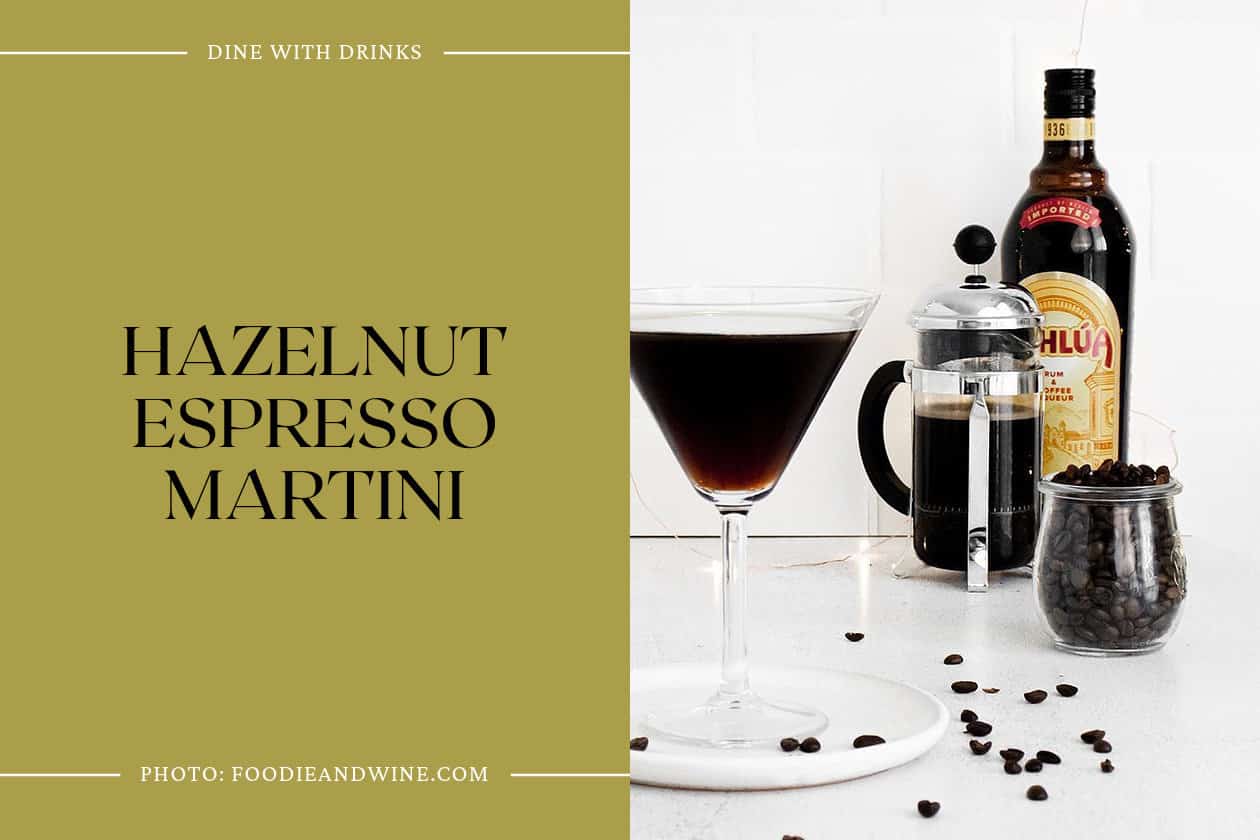 Hazelnut Espresso Martini