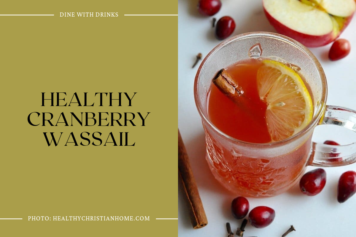 Healthy Cranberry Wassail