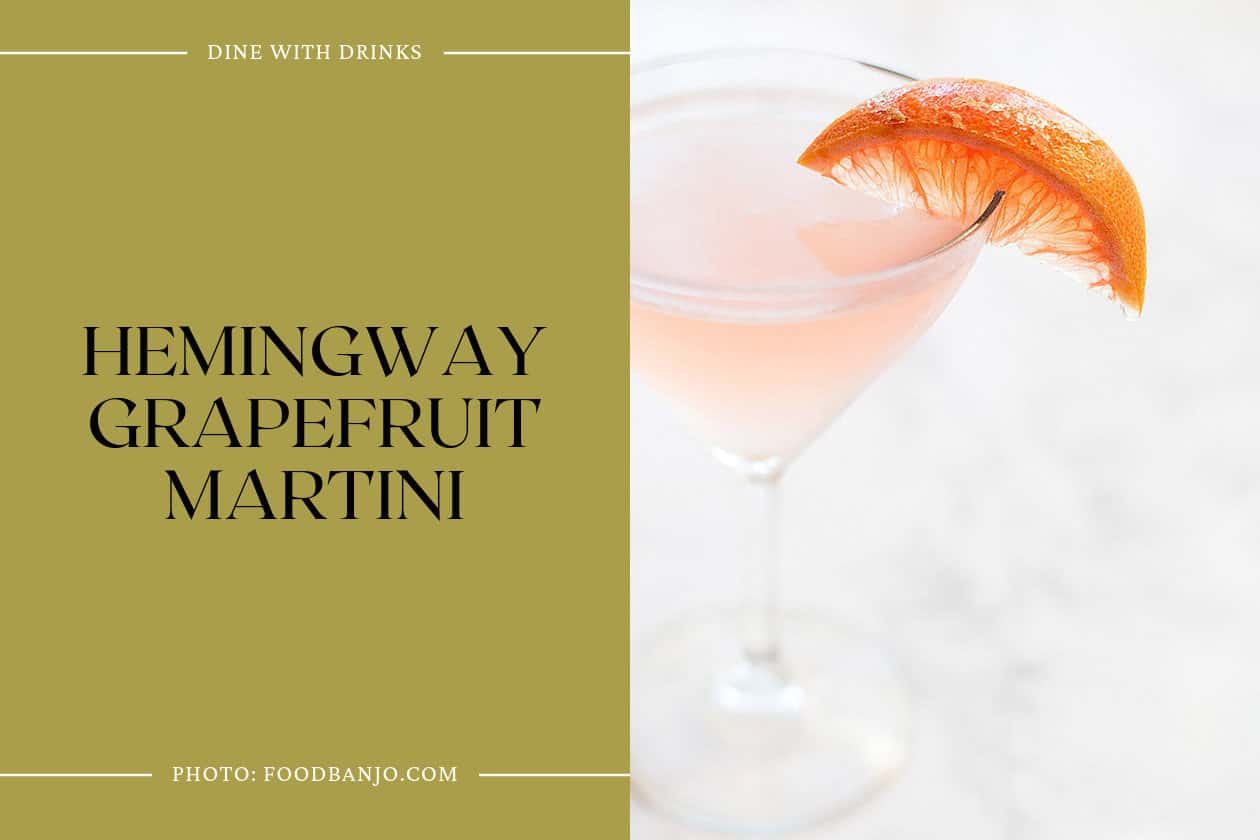 Hemingway Grapefruit Martini