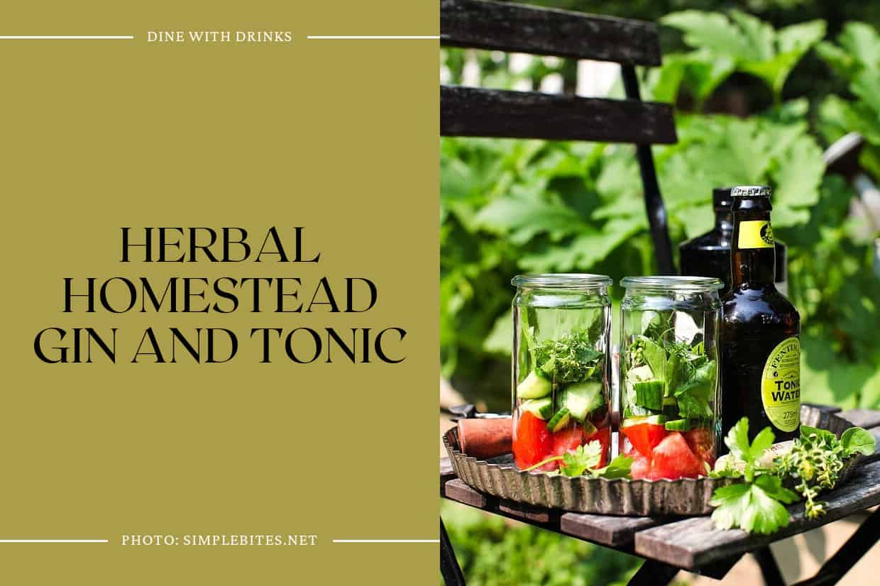 Herbal Homestead Gin And Tonic