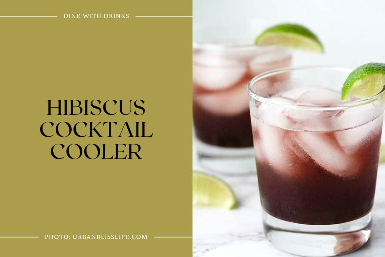 Hibiscus Cocktail Cooler