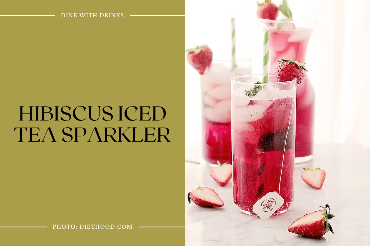 Hibiscus Iced Tea Sparkler