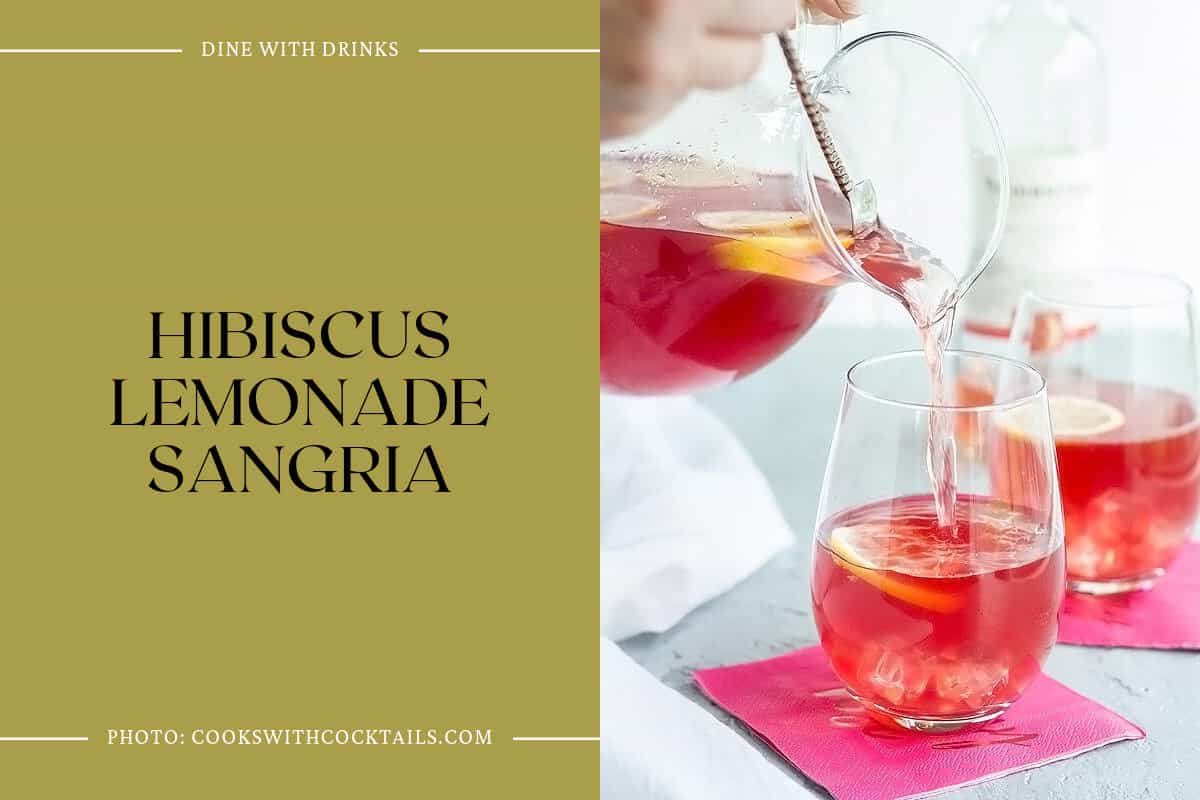 Hibiscus Lemonade Sangria