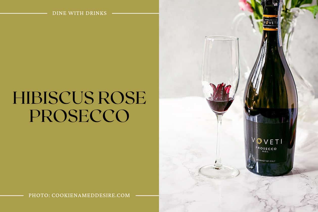 Hibiscus Rose Prosecco
