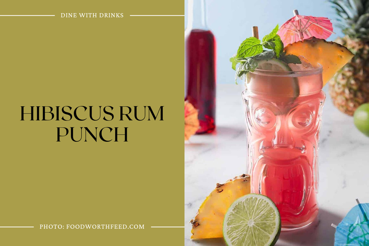 Hibiscus Rum Punch