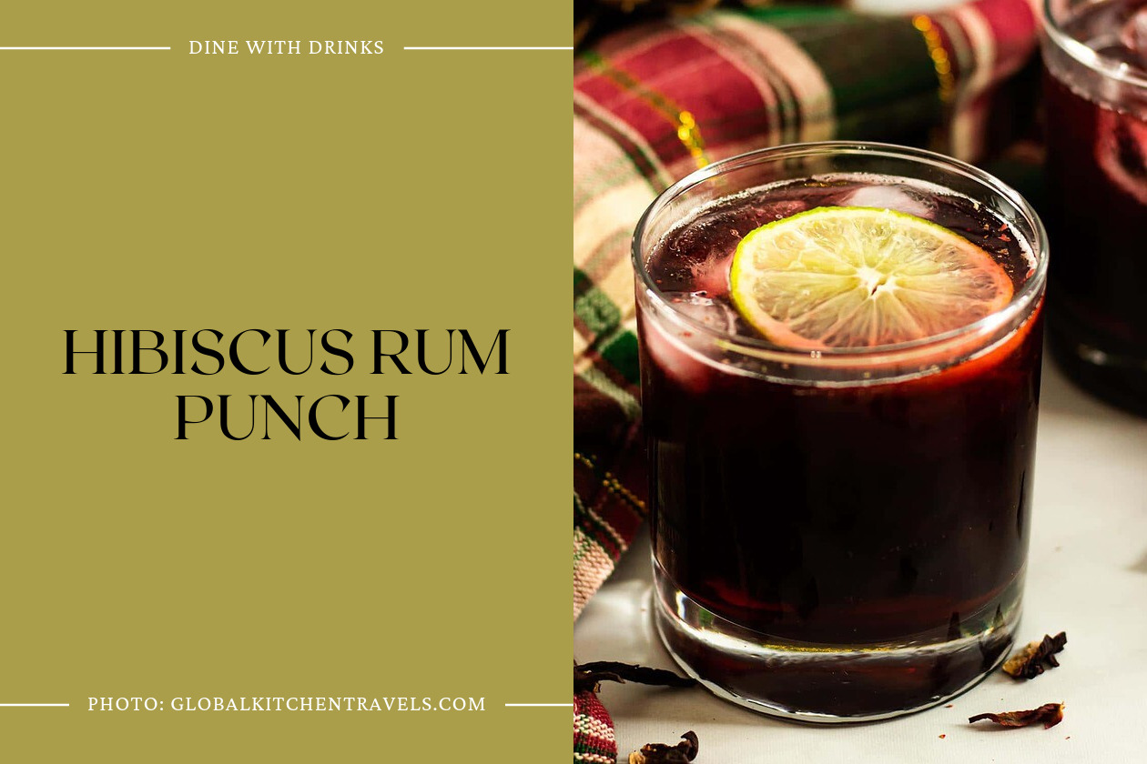 Hibiscus Rum Punch